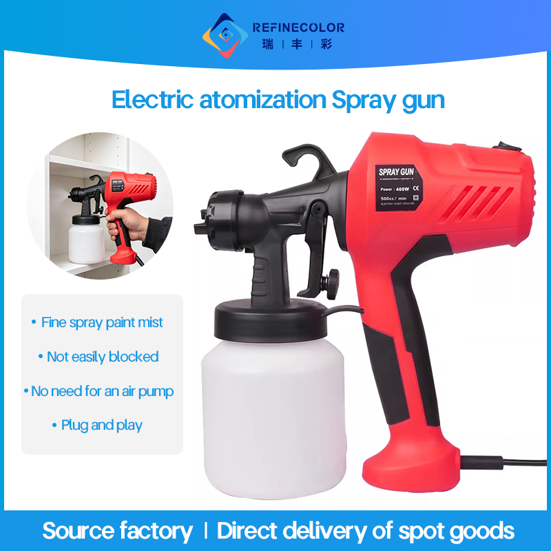 Paint Sprayer For Fence Deck - Refinecolor 800ML electric spray gun high-power