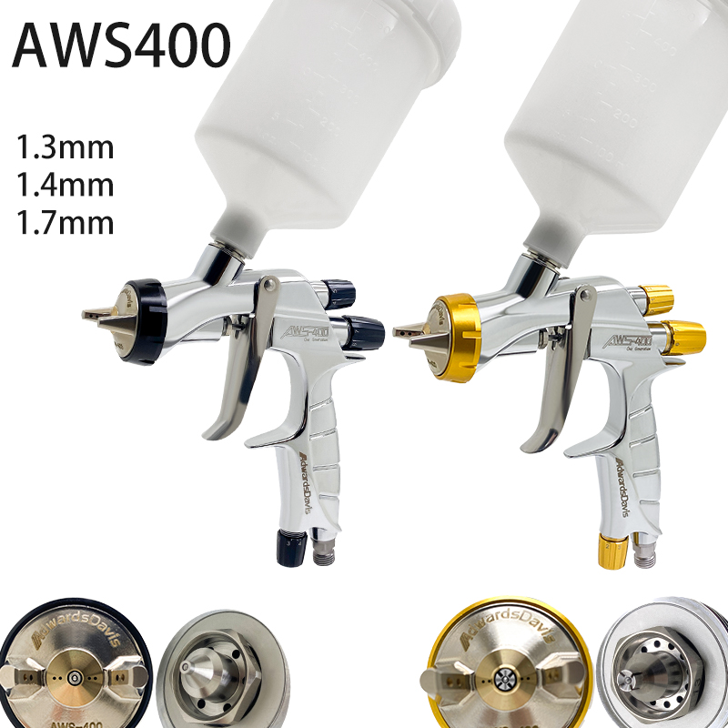 Airless Paint Sprayer 3000Psi - 1.3/1.4/1.7 WS400 HVLP High Atomization Automotive