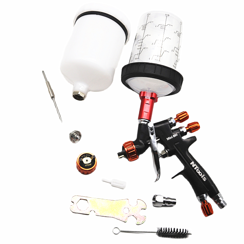 Hvlp Spray Gun Gravity Feed - Ntools 1.3MM Spray Gun With 1.0MM