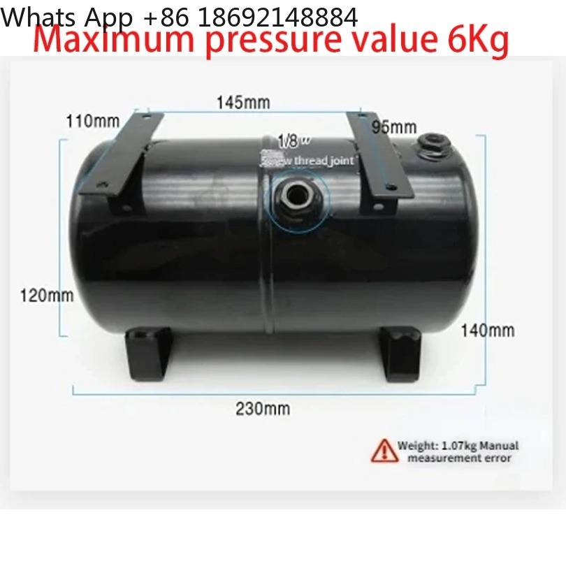Spray Gun Air Compressor Kit - AS18B/AS186 Air Compressor Kit - 3L