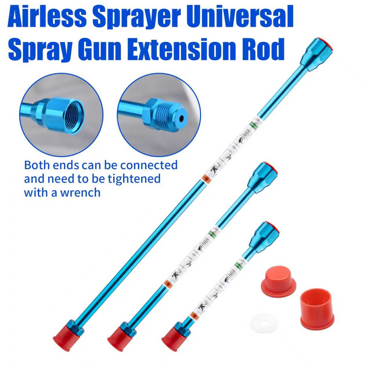 Paint Sprayer Extension Pole - Airless Paint Sprayer Extension Rod 20/30/50cm