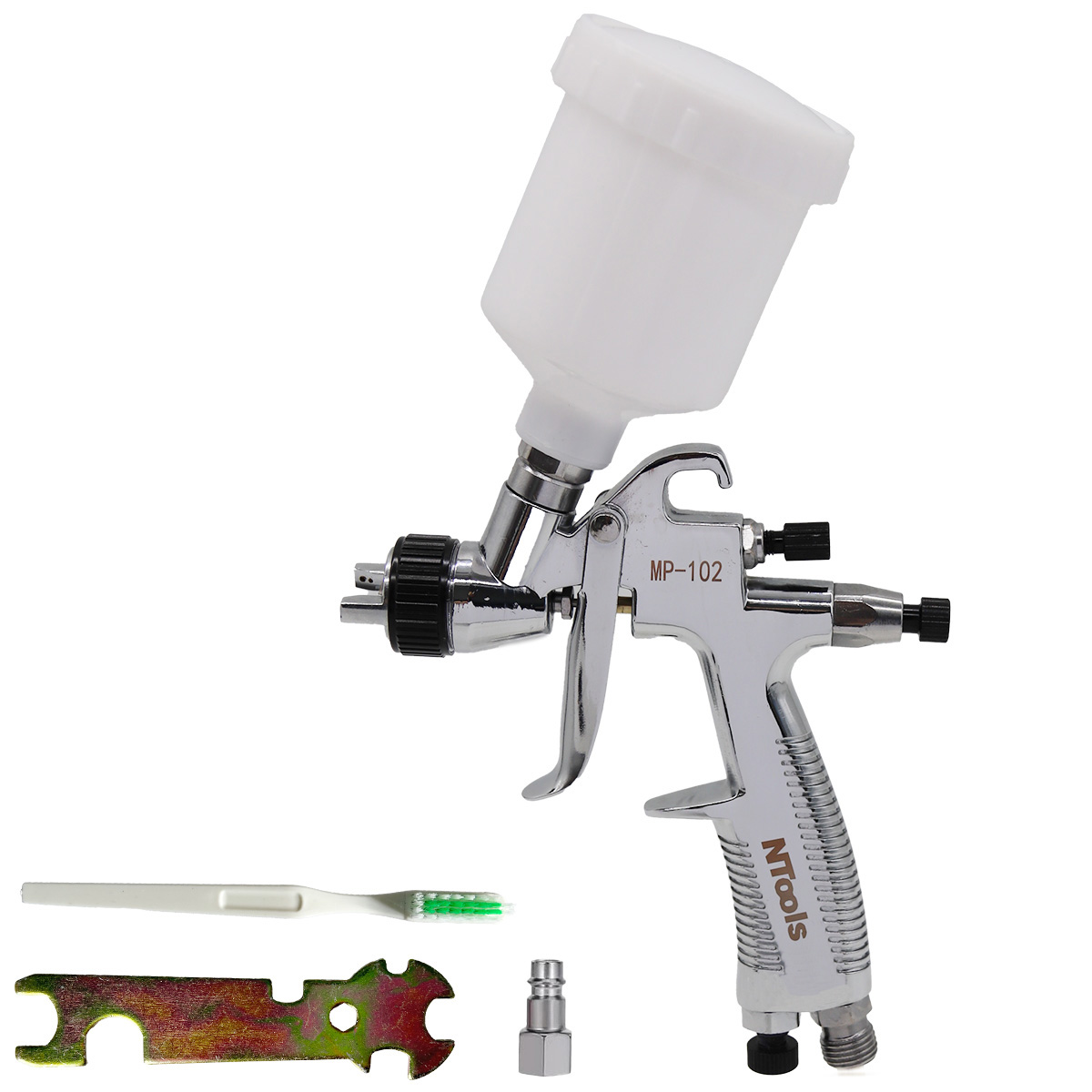 Hvlp Spray Gun Gravity Feed - Mini Spray Gun 0.5/0.8/1.0/1.2mm Nozzle Size
