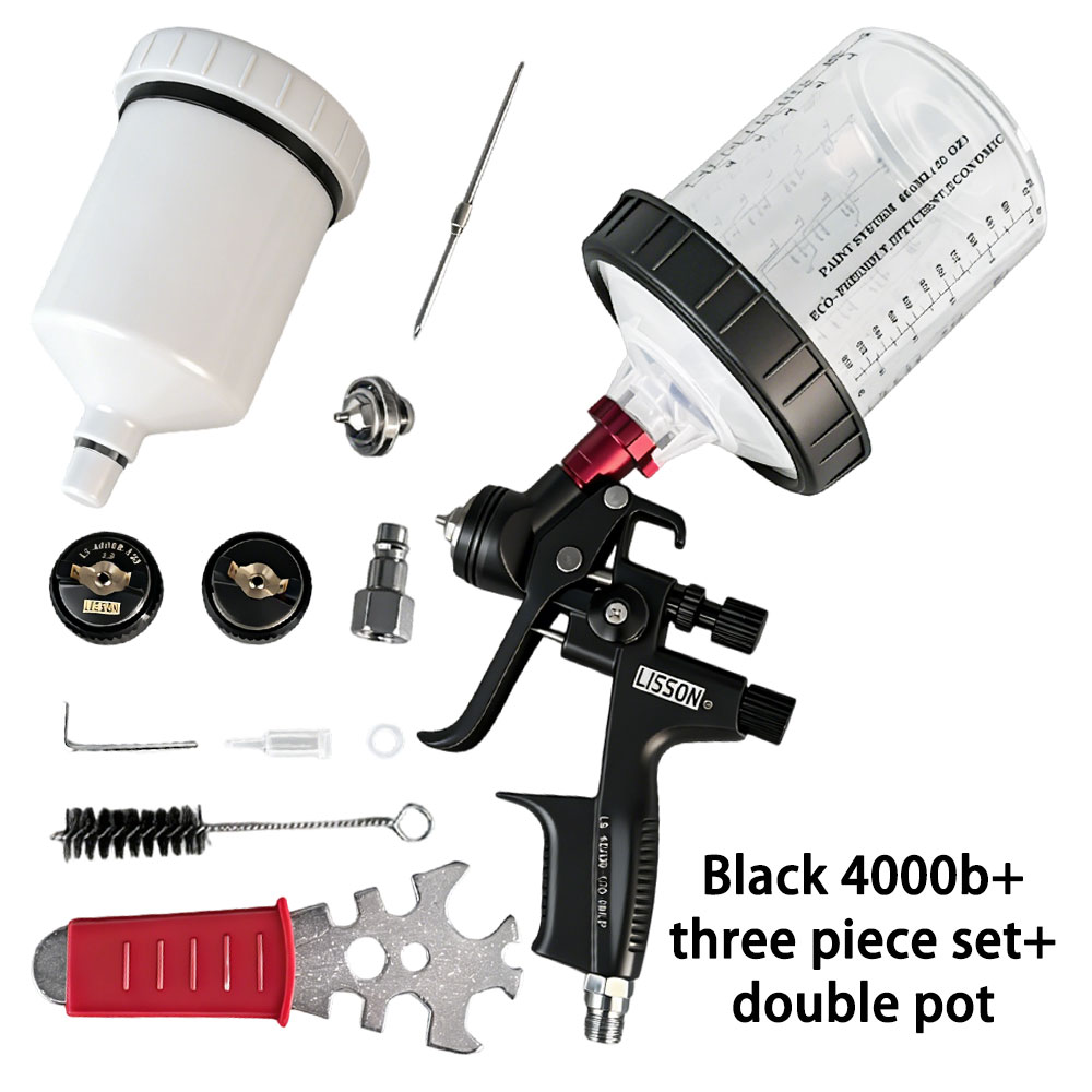 Hvlp Spray Gun Gravity Feed - Hvlp Spray Gun with Adapter and