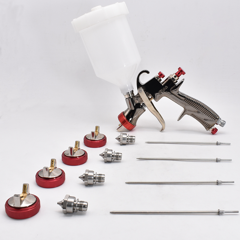 New R500 Spray Gun 600cc Paint - Paint Sprayer Nozzle Kit review and price