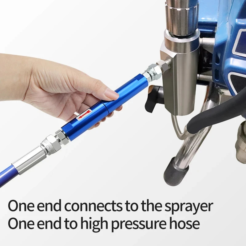 Blue Connector With Filter Scr - Paint Sprayer Extension Pole review and price