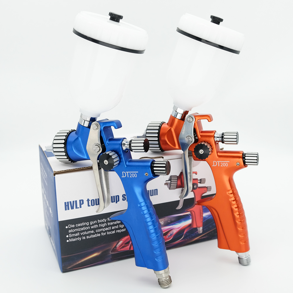 New 0.5mm/0.8mm/1.0mm/1.2mm No - Hvlp Spray Gun Gravity Feed review and price