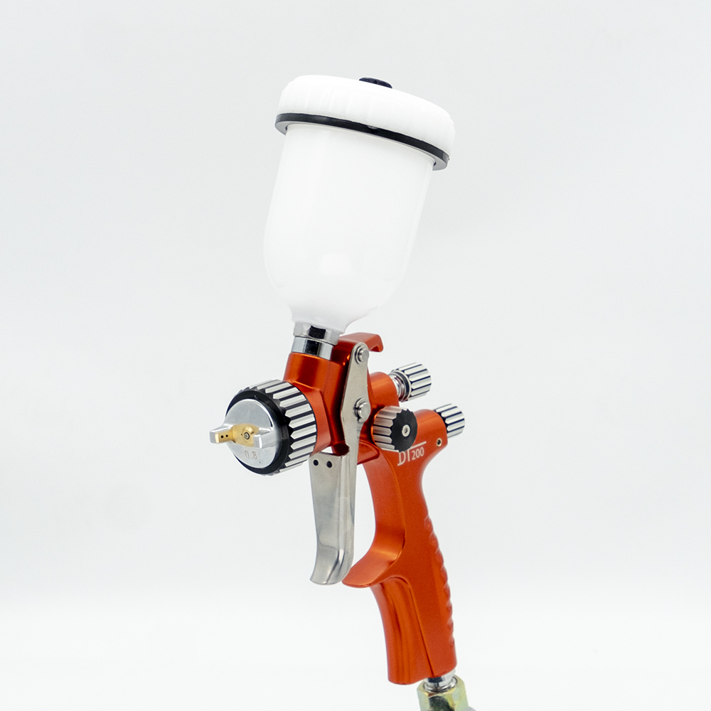 New 0.5mm/0.8mm/1.0mm/1.2mm No - Hvlp Spray Gun Gravity Feed review and price