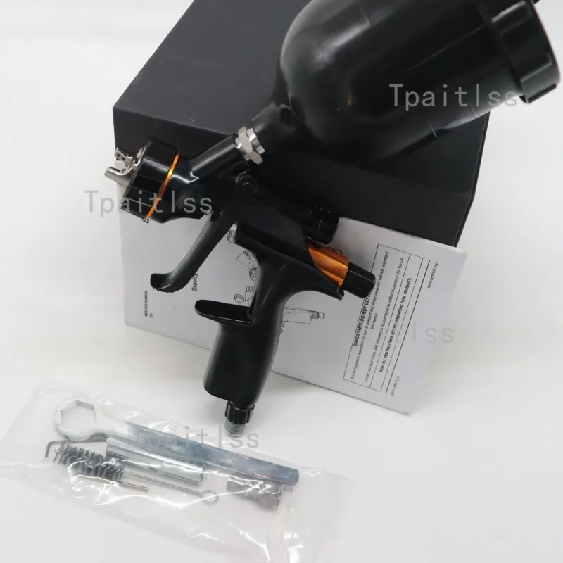 Tpaitlss Clearcoat Spray Gun C - Hvlp Spray Gun Gravity Feed review and price