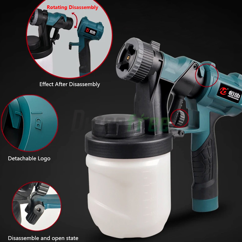 220V 800W High Power Paint Spr - Electric Paint Sprayer 800W review and price