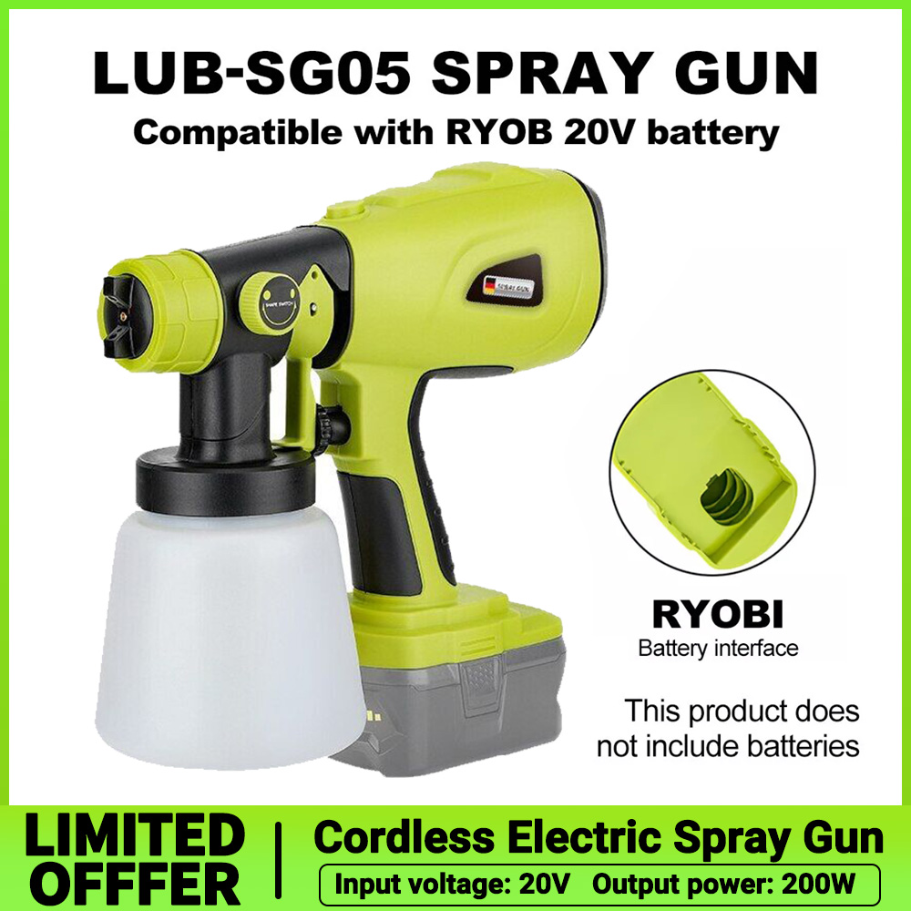1000ml Cordless Electric Spray - Cordless Paint Sprayer 20V review and price