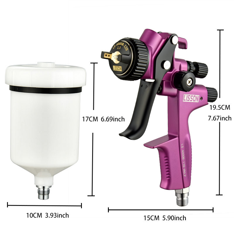 HVLP Gravity Spray Gun Kit 1.3 - Hvlp Spray Gun Gravity Feed review and price