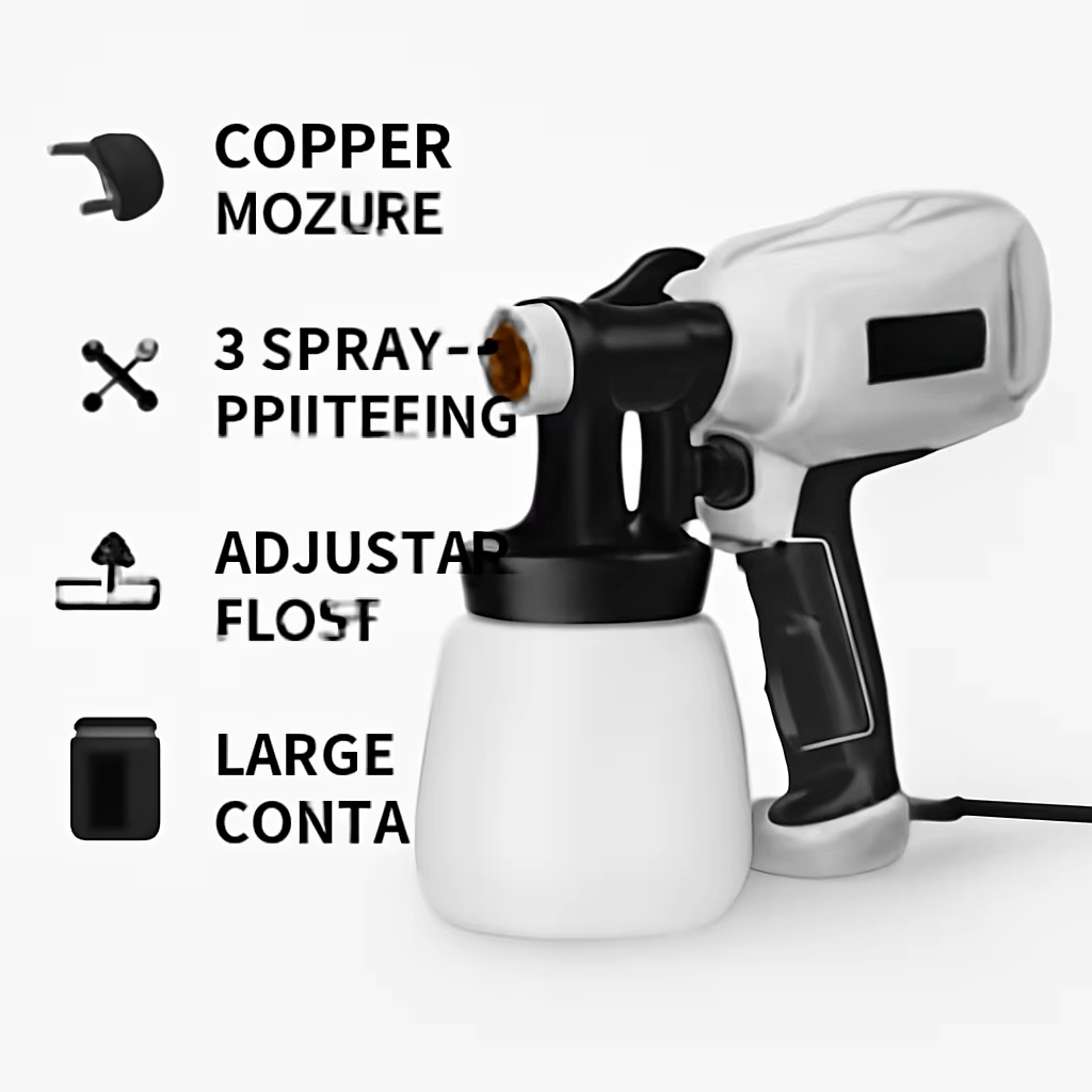 800W Electric Paint Sprayer, A - Electric Paint Sprayer 800W review and price