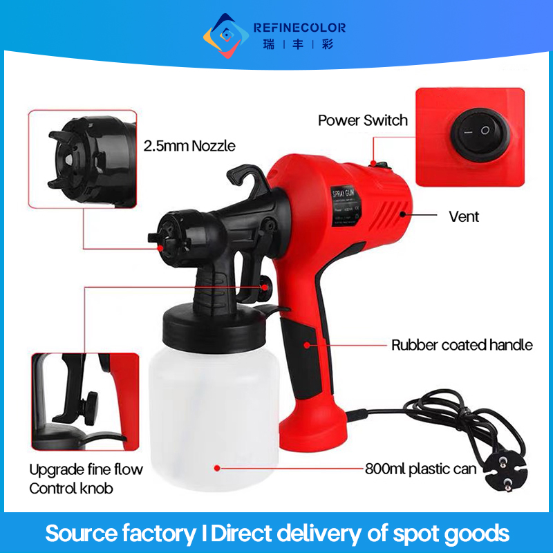 Refinecolor 800ML electric spr - Paint Sprayer For Fence Deck review and price