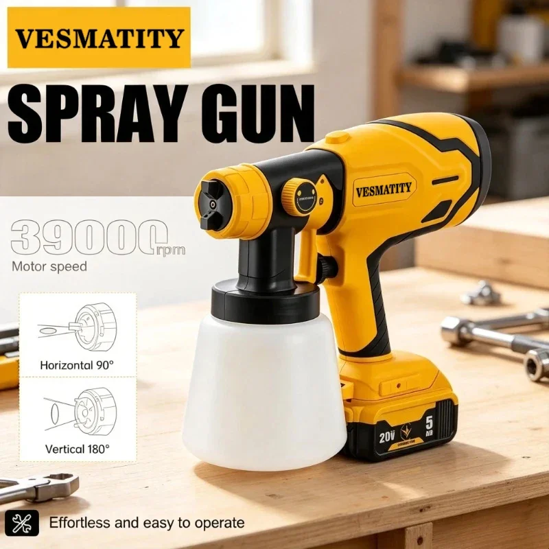 Adjustable HVLP Cordless Paint - Cordless Paint Sprayer 20V review and price