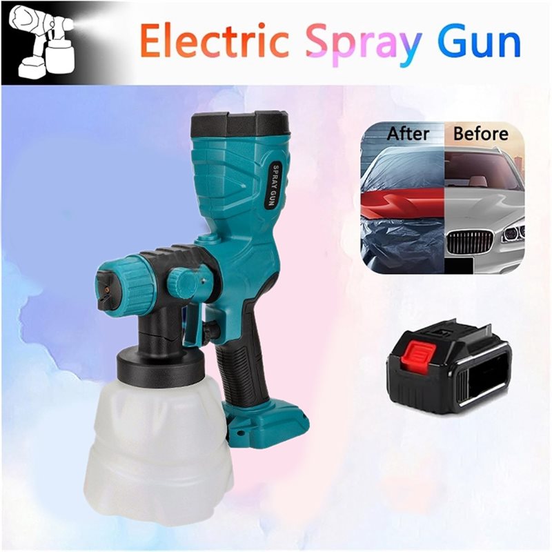 A36T-Spray Gun Electric Paint  - Cordless Paint Sprayer 20V review and price