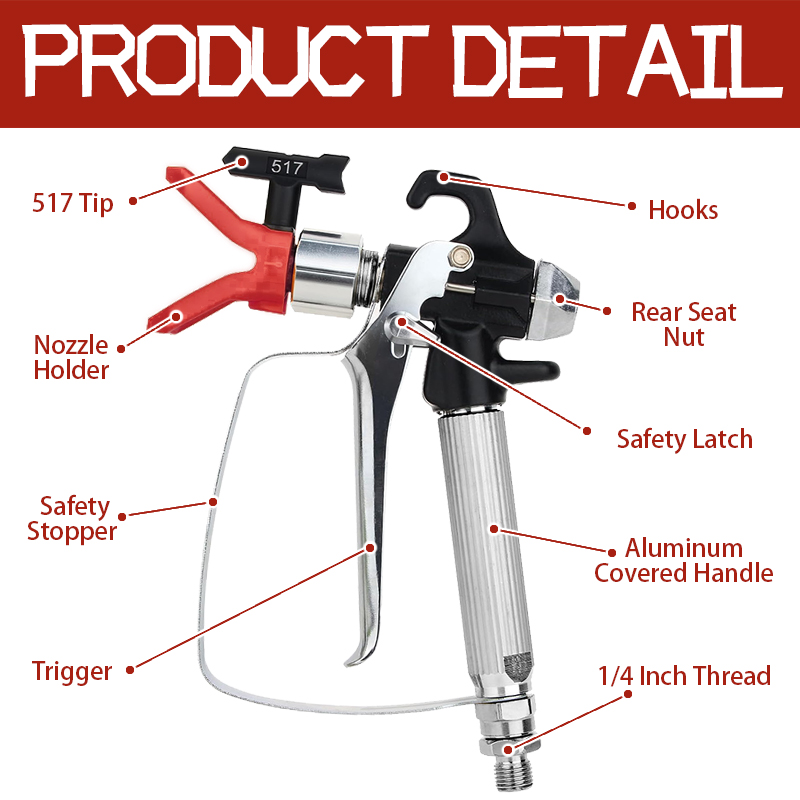 10Pcs Airless Paint Sprayer Gu - Paint Sprayer Nozzle Kit review and price