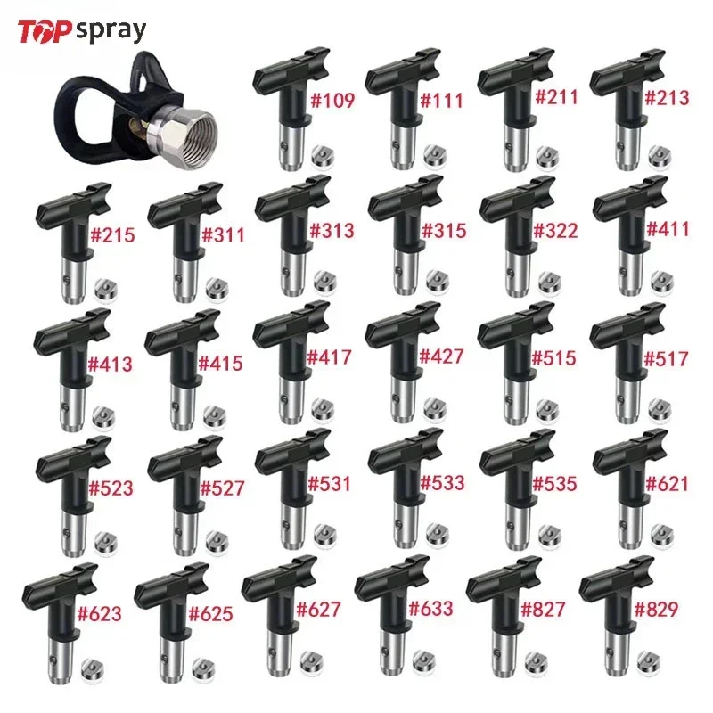 Topspray Black  Airless Spray  - Paint Sprayer Nozzle Kit review and price