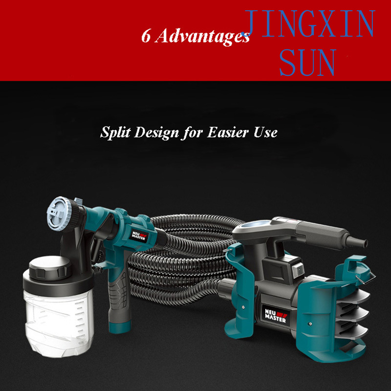 2.5mm Nozzle Spray Gun 800W Hi - Electric Paint Sprayer 800W review and price