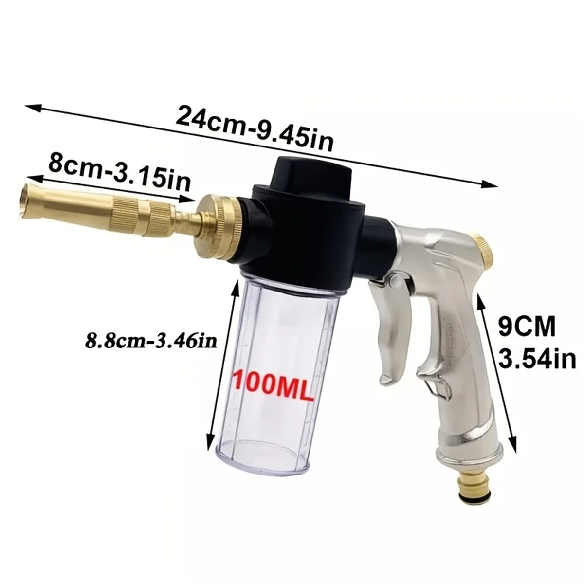 High Pressure Spray Water Gun  - Spray Gun Cleaning Kit review and price