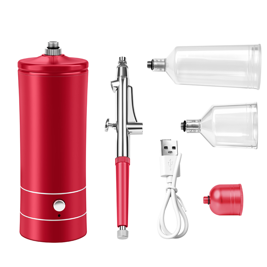 Airbrush Kit with Compressor,  - Spray Gun Air Compressor Kit review and price