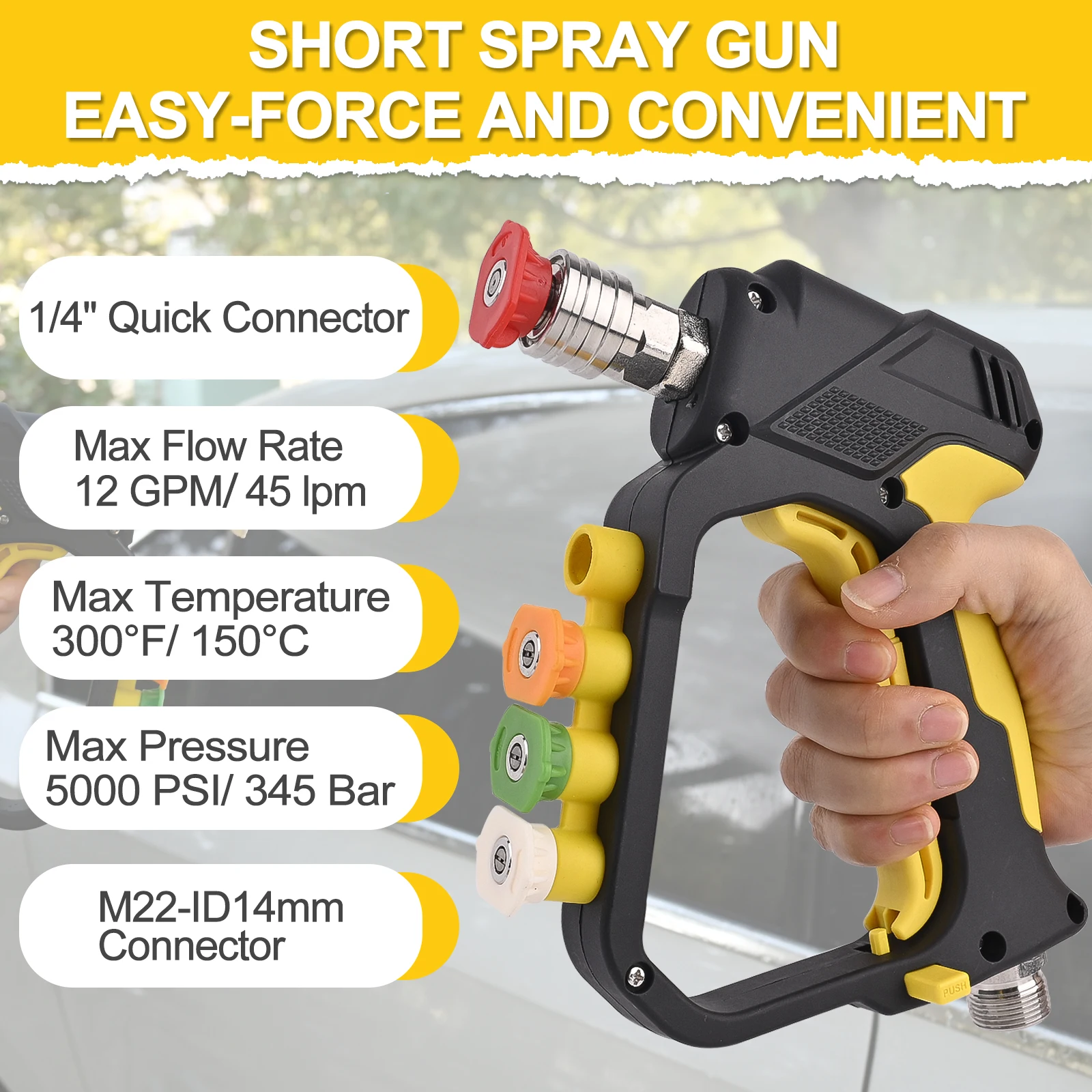 High Pressure Washer Short Spr - Airless Paint Sprayer 3000Psi review and price