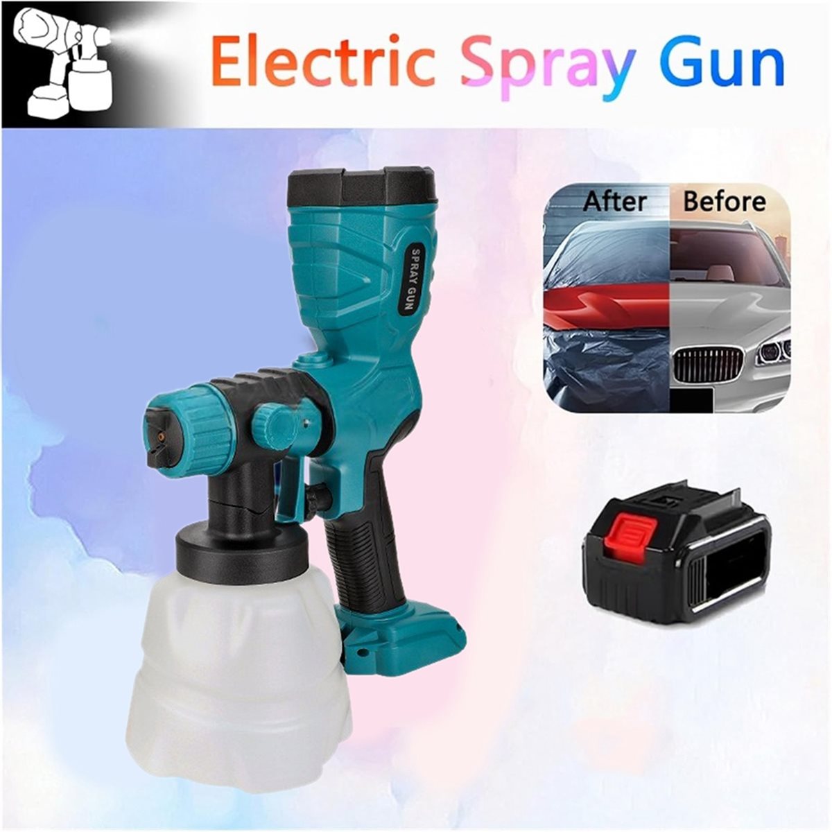 DT68 TO Electric for 20V Cordl - Cordless Paint Sprayer 20V review and price