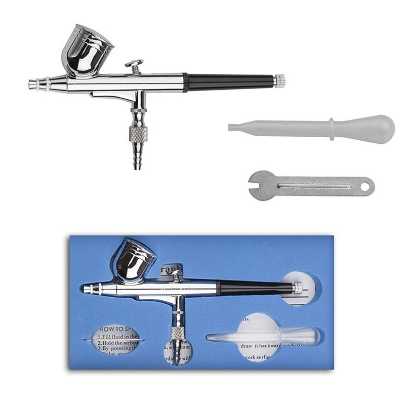 Gravity Dual-action Mini Airbr - Airbrush Kit Compressor review and price