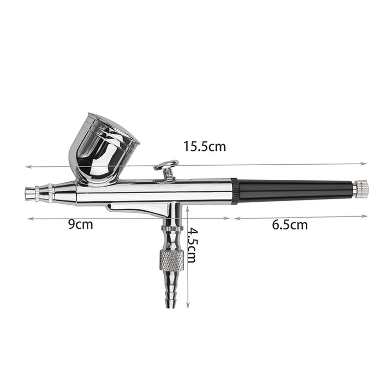 Gravity Dual-action Mini Airbr - Airbrush Kit Compressor review and price