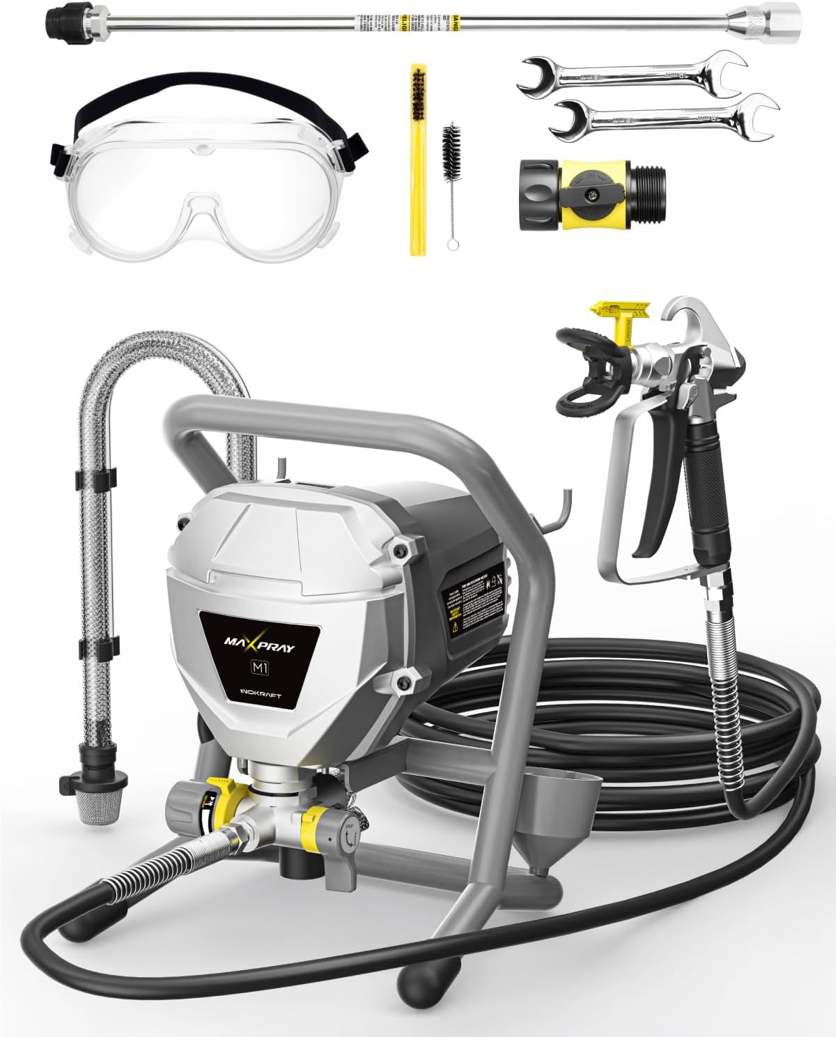 3000 PSI 550W Airless Paint Sp - Paint Sprayer For Fence Deck review and price