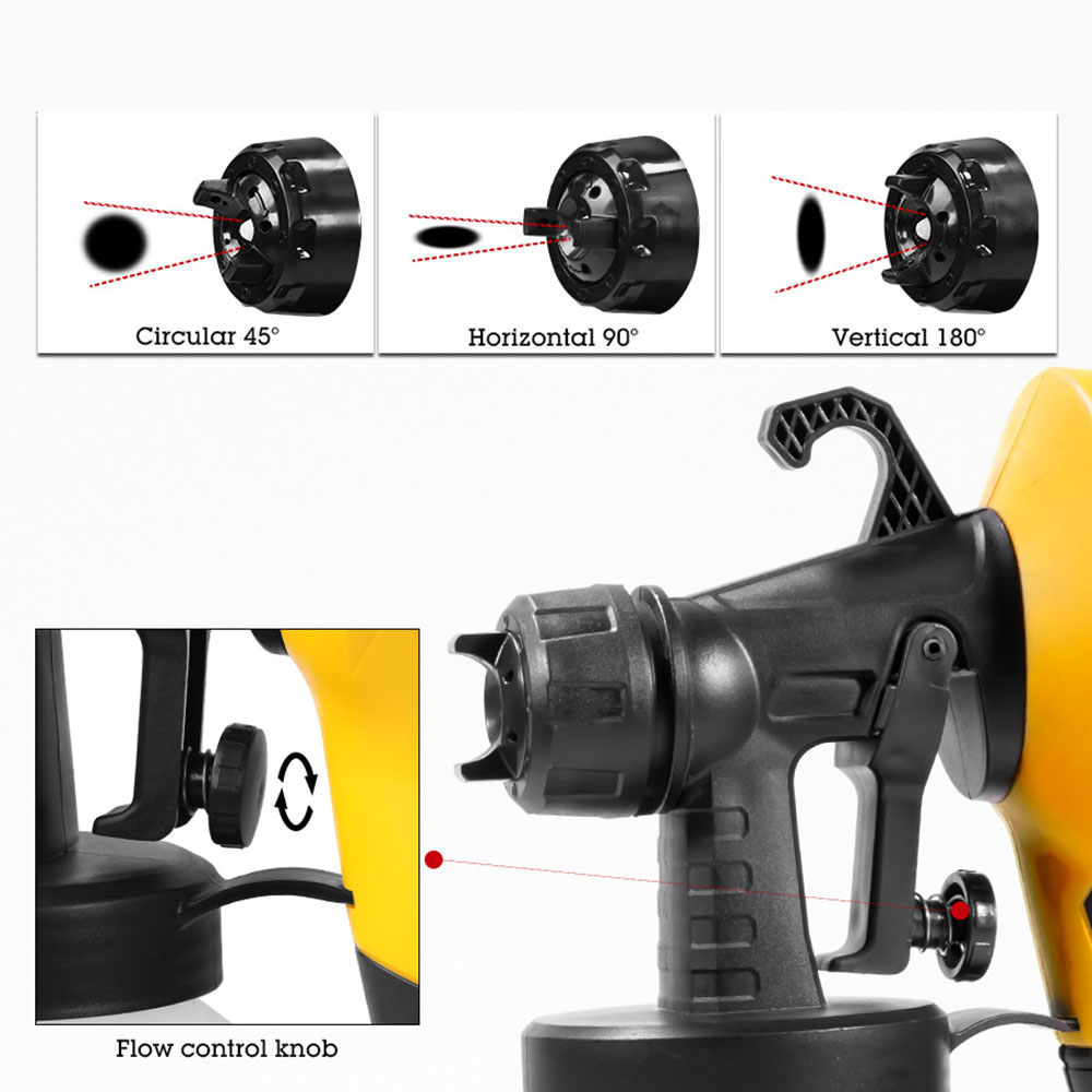 500ML High Power Electric Spra - Paint Sprayer For Fence Deck review and price
