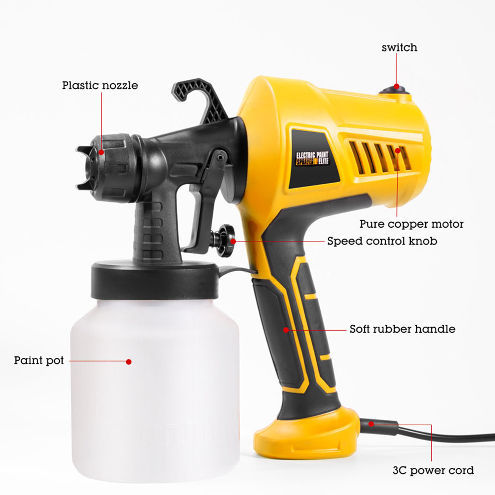 500ML High Power Electric Spra - Paint Sprayer For Fence Deck review and price