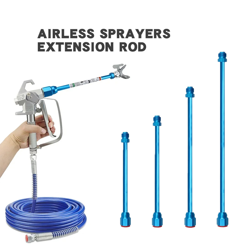 Blue Airless Paint Sprayer Gun - Paint Sprayer Extension Pole review and price