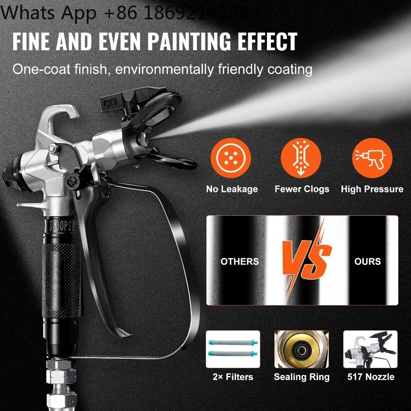 750W 950W Airless Paint Spraye - Airless Paint Sprayer 3000Psi review and price