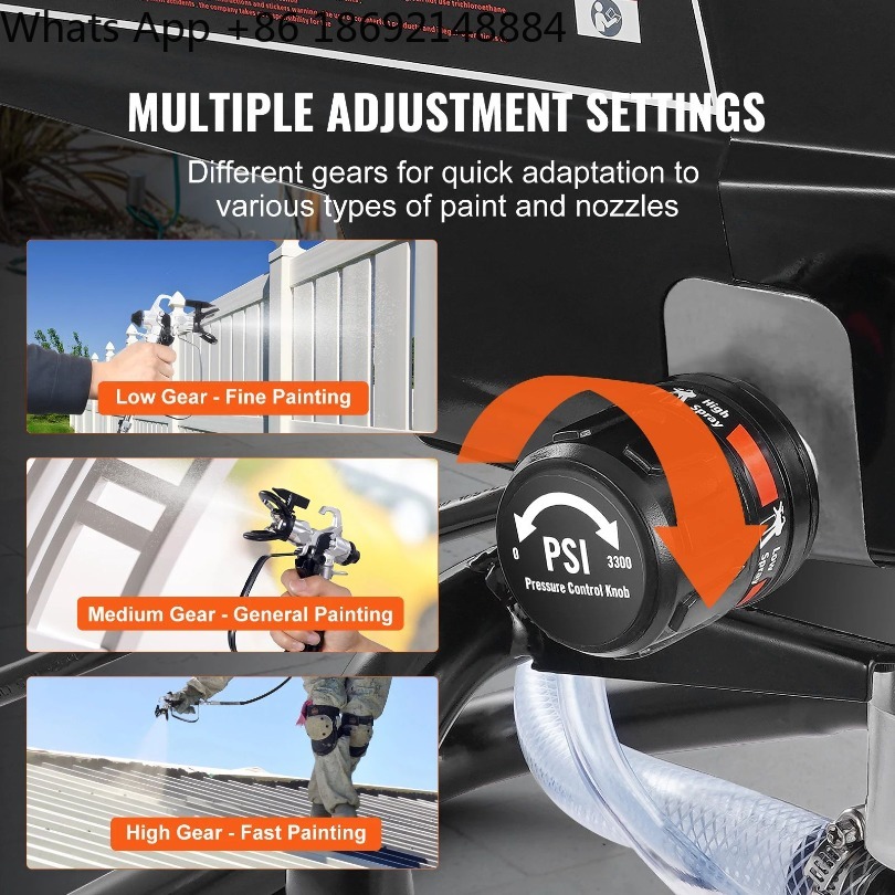 750W 950W Airless Paint Spraye - Airless Paint Sprayer 3000Psi review and price