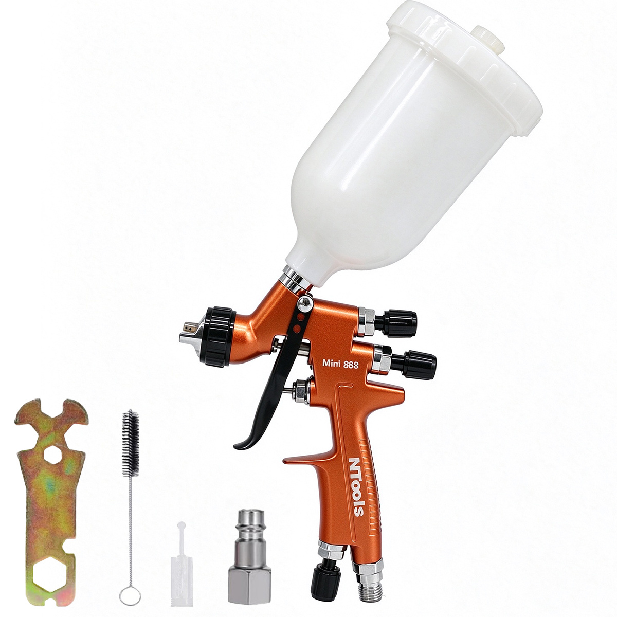 HVLP Spray Gun 0.8/1.0/1.2mm N - Hvlp Spray Gun Gravity Feed review and price