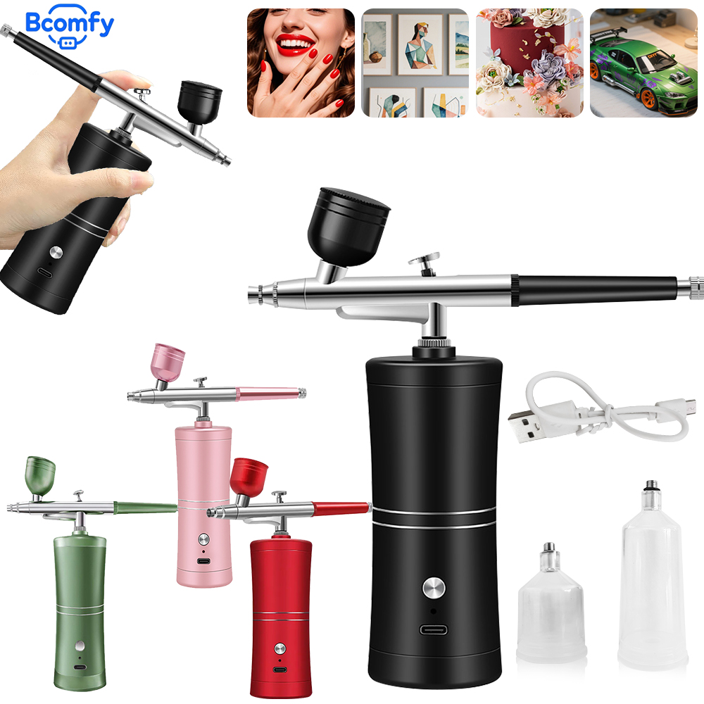 Airbrush Nail with Compressor  - Airbrush Kit Compressor review and price