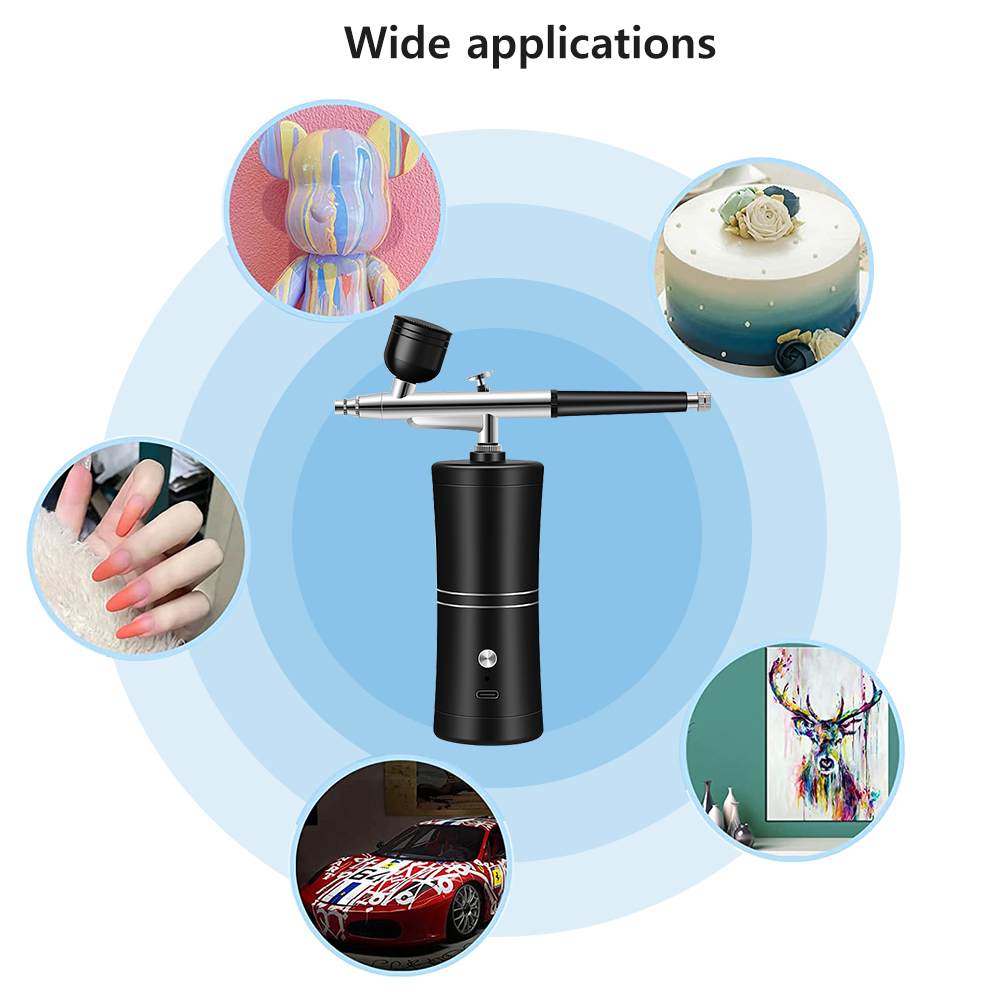 Airbrush Nail with Compressor  - Airbrush Kit Compressor review and price