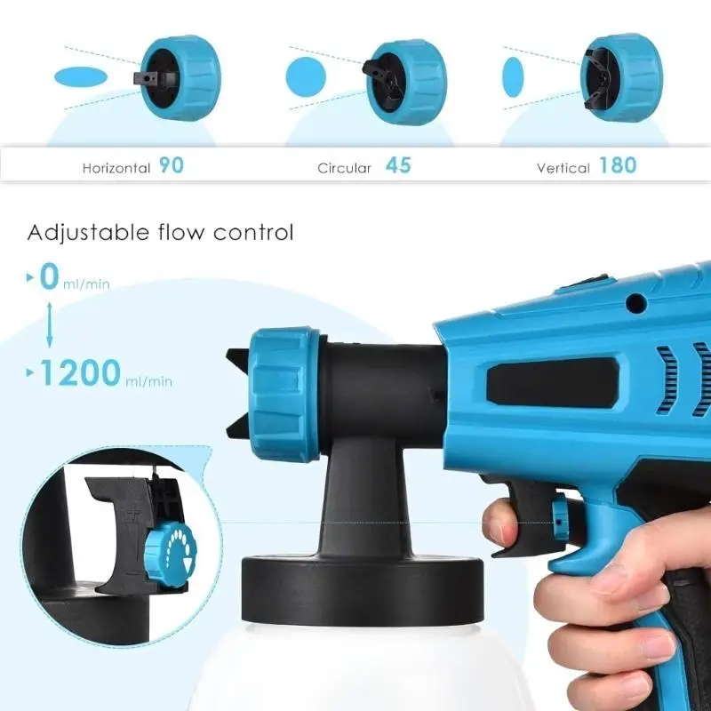 Paint Sprayer Nozzle Assortmen - Electric Paint Sprayer 800W review and price