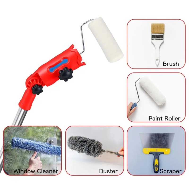 Multi-Angle Paint Brush Extend - Paint Sprayer Extension Pole review and price