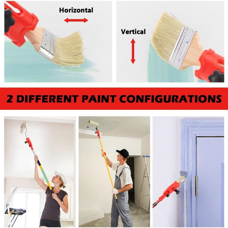 Multi-Angle Paint Brush Extend - Paint Sprayer Extension Pole review and price