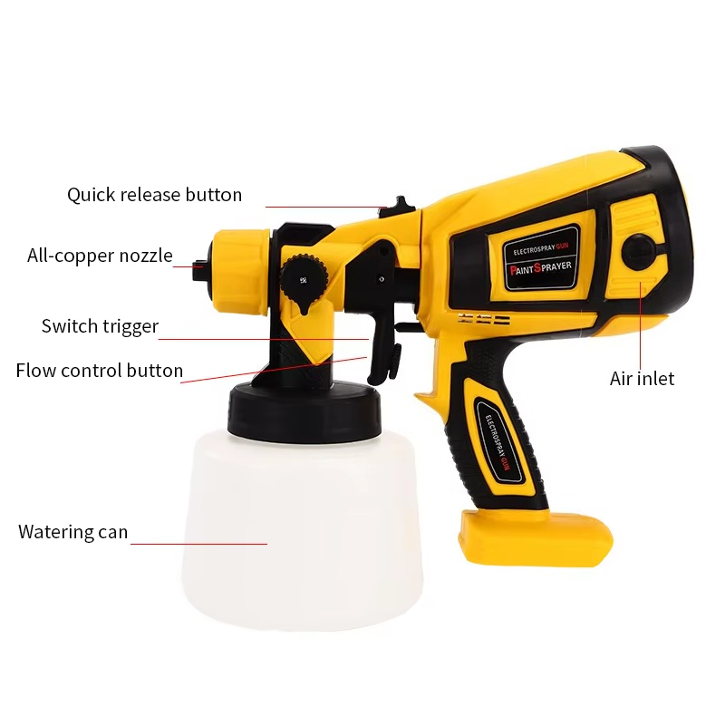2pcs 800W Power Spray Gun Elec - Electric Paint Sprayer 800W review and price