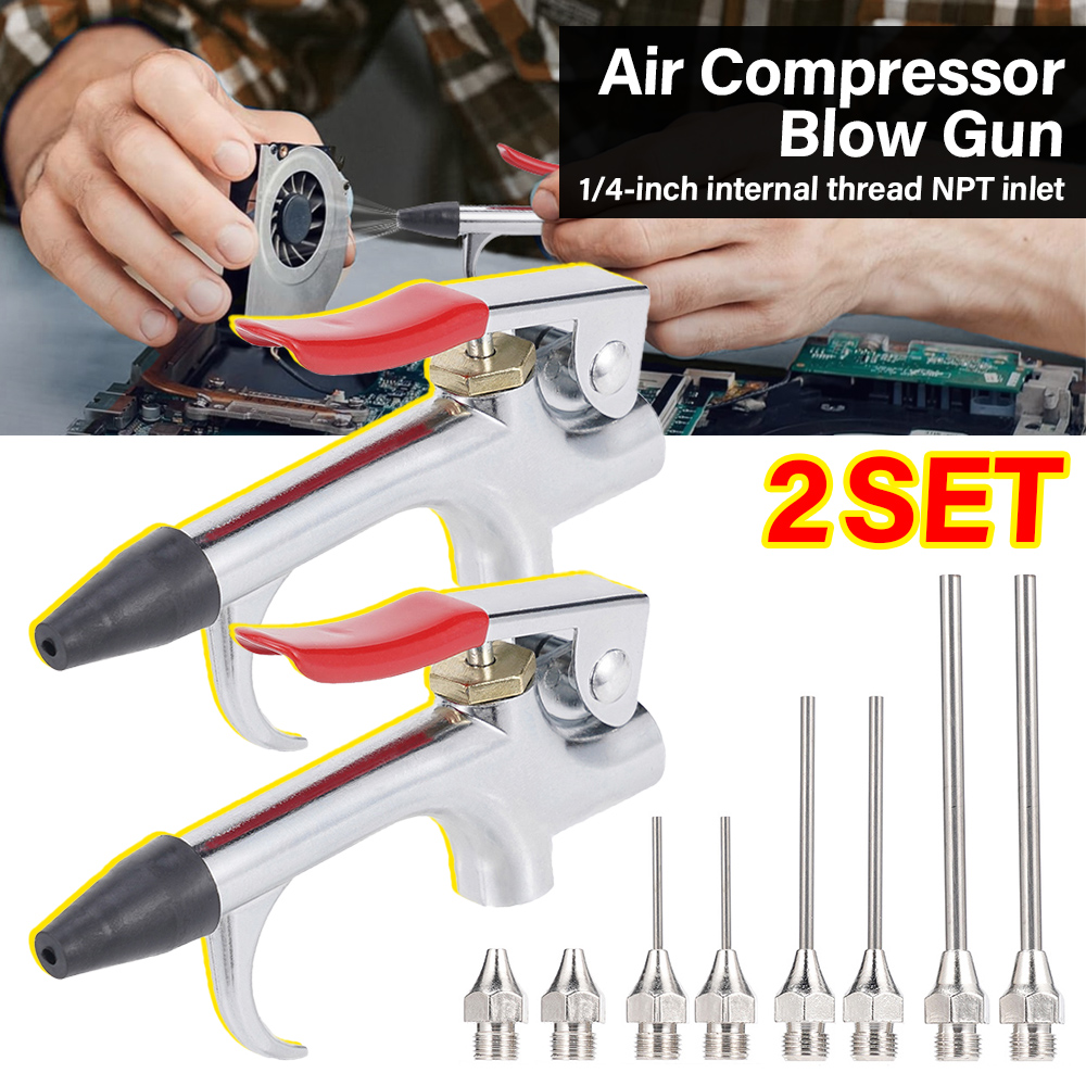 Air Compressor Blow Gun Metal  - Spray Gun Air Compressor Kit review and price