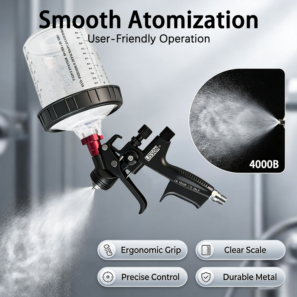 Hvlp Spray Gun with Adapter an - Hvlp Spray Gun Gravity Feed review and price