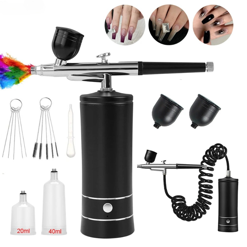 Airbrush Nail Art Painting Kit - Airbrush Kit Compressor review and price