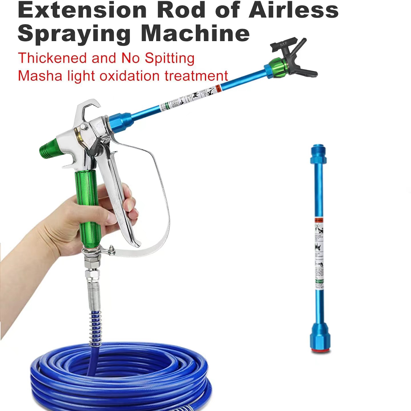 3 pcs High-Quality Airless Pai - Paint Sprayer Extension Pole review and price