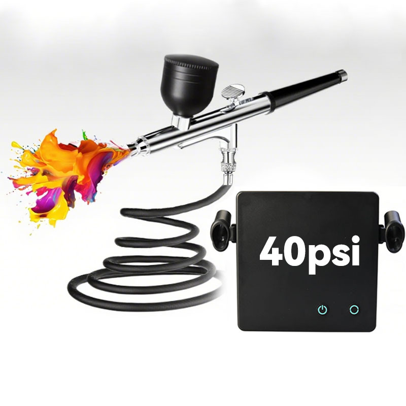 T001A Airbrush Paint Spray Gun - Spray Gun Air Compressor Kit review and price