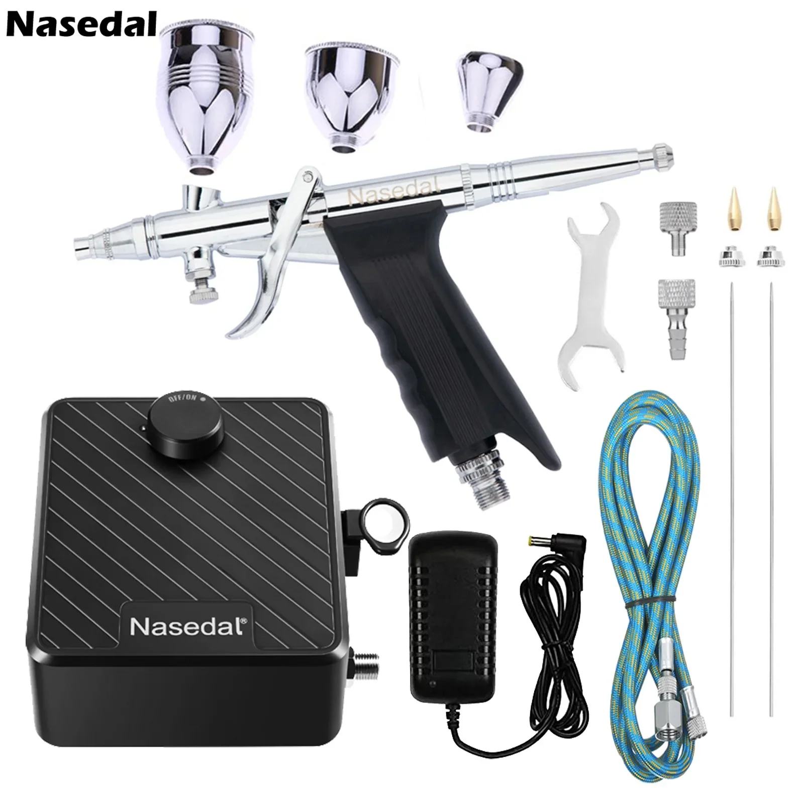 Nasedal Airbrush Air Compresso - Spray Gun Air Compressor Kit review and price