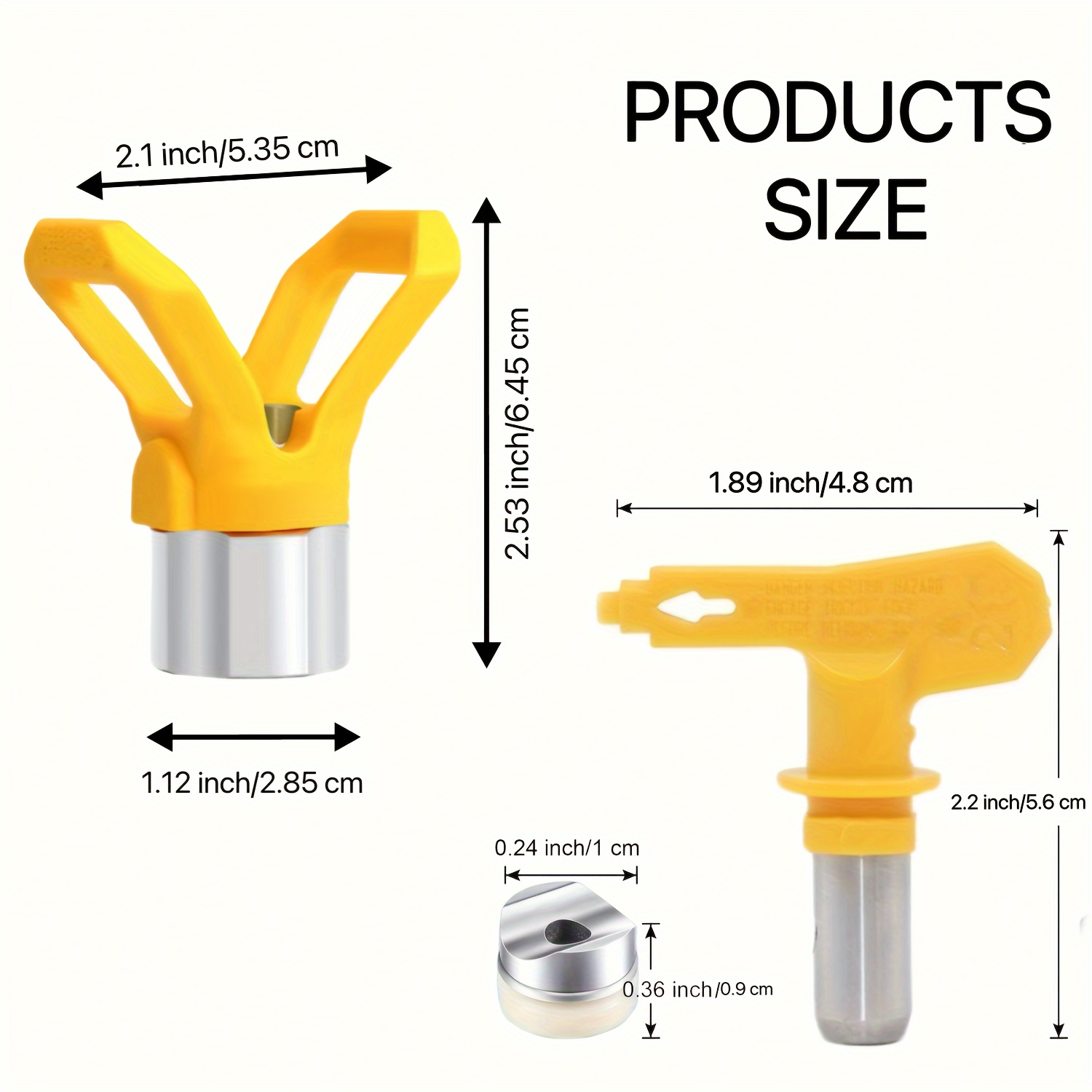 Airless Spray Tip Kit 515 517  - Paint Sprayer Nozzle Kit review and price
