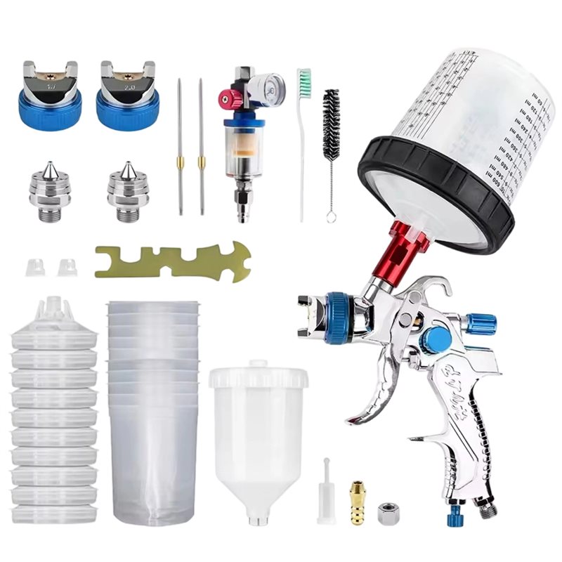 Happy New- HVLP Spray Gun 1.4+ - Hvlp Spray Gun Gravity Feed review and price