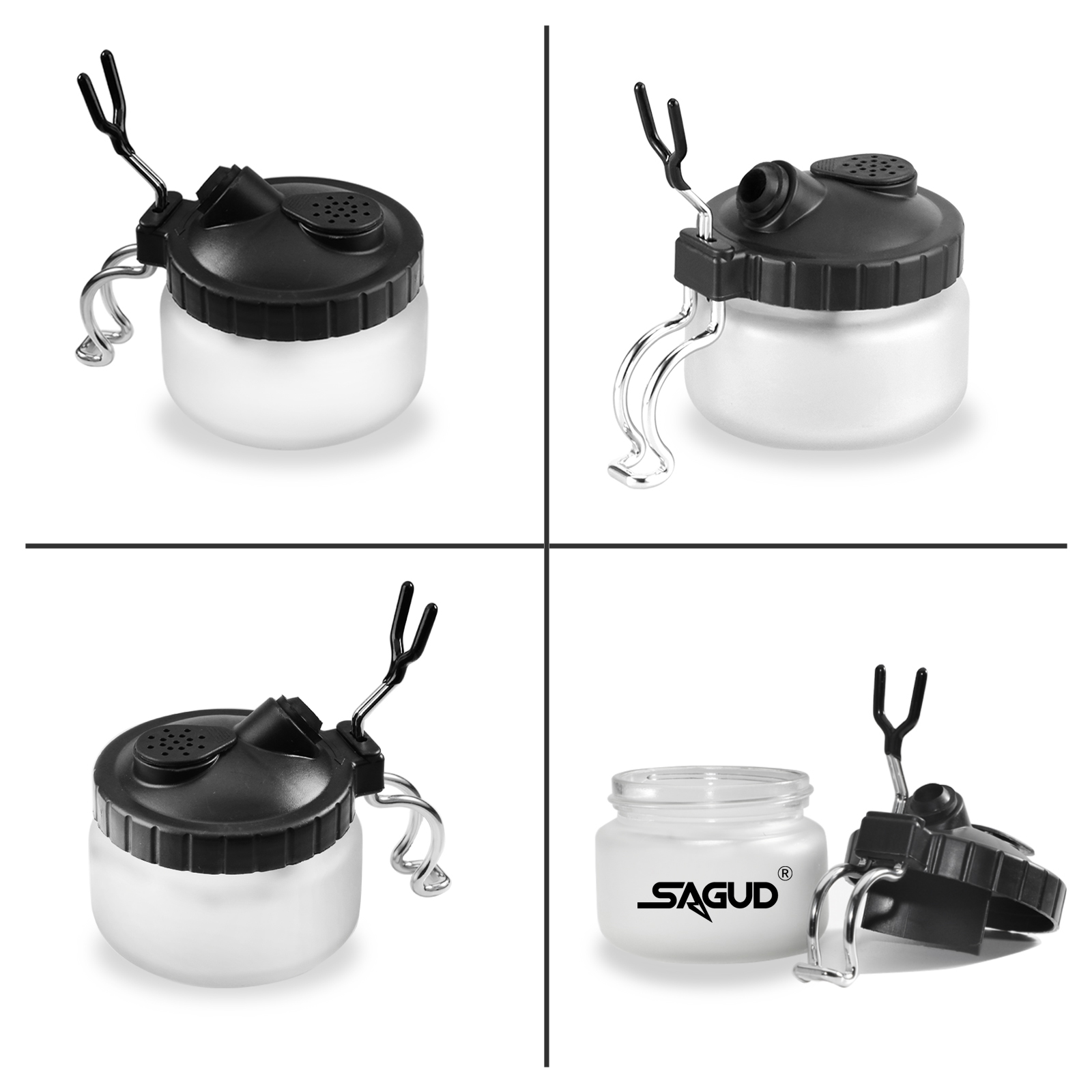 SAGUD 19PCS Airbrush Cleaning  - Airbrush Kit Compressor review and price